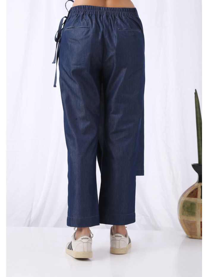 Flap front tie-belt pants Design by Vasstram at Modvey