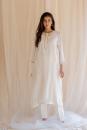 ivory white gul seedh kurta 