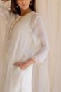 ivory white gul seedh kurta 