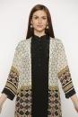 Kurta and palazzo set with printed jacket