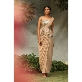 designer drape dresses