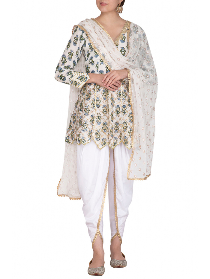 dhoti peplum